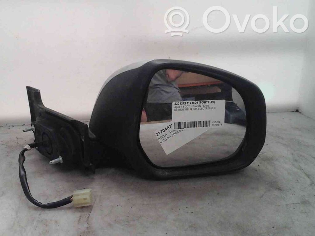Opel Agila B Oglindă electrică ușă față 