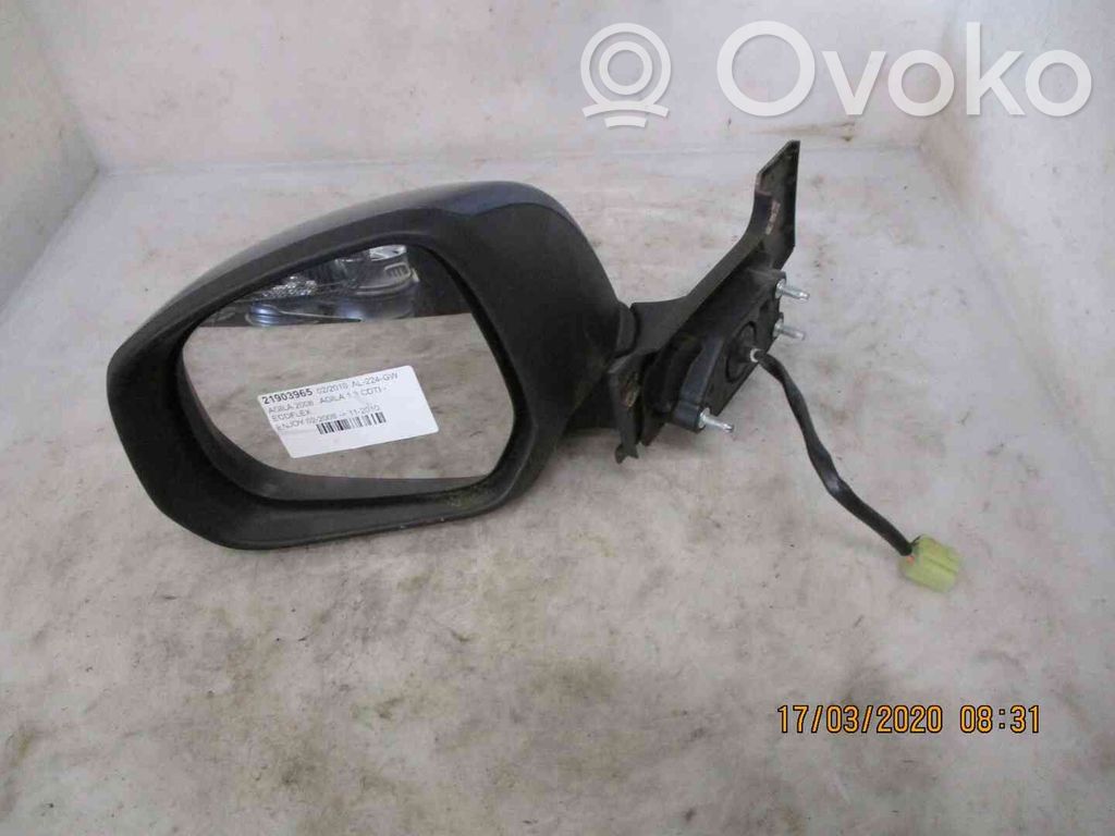 Opel Agila B Rétroviseur électrique de porte avant 