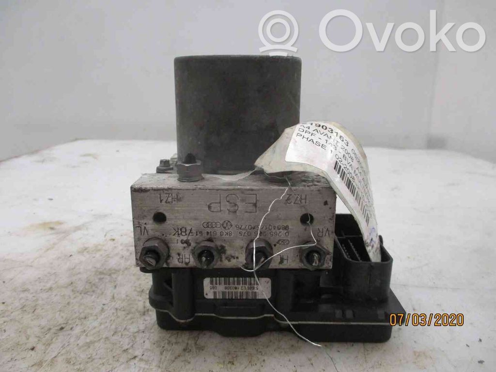 Audi A4 S4 B7 8E 8H Pompa ABS 