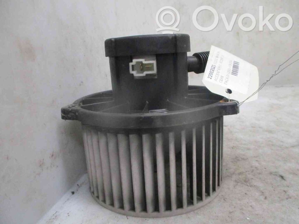 Hyundai Accent Ventilator aerotermă