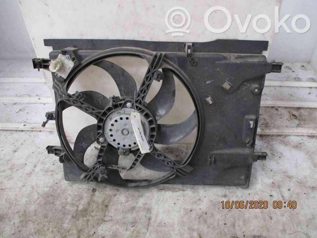 Opel Corsa D Elektrinis radiatorių ventiliatorius 