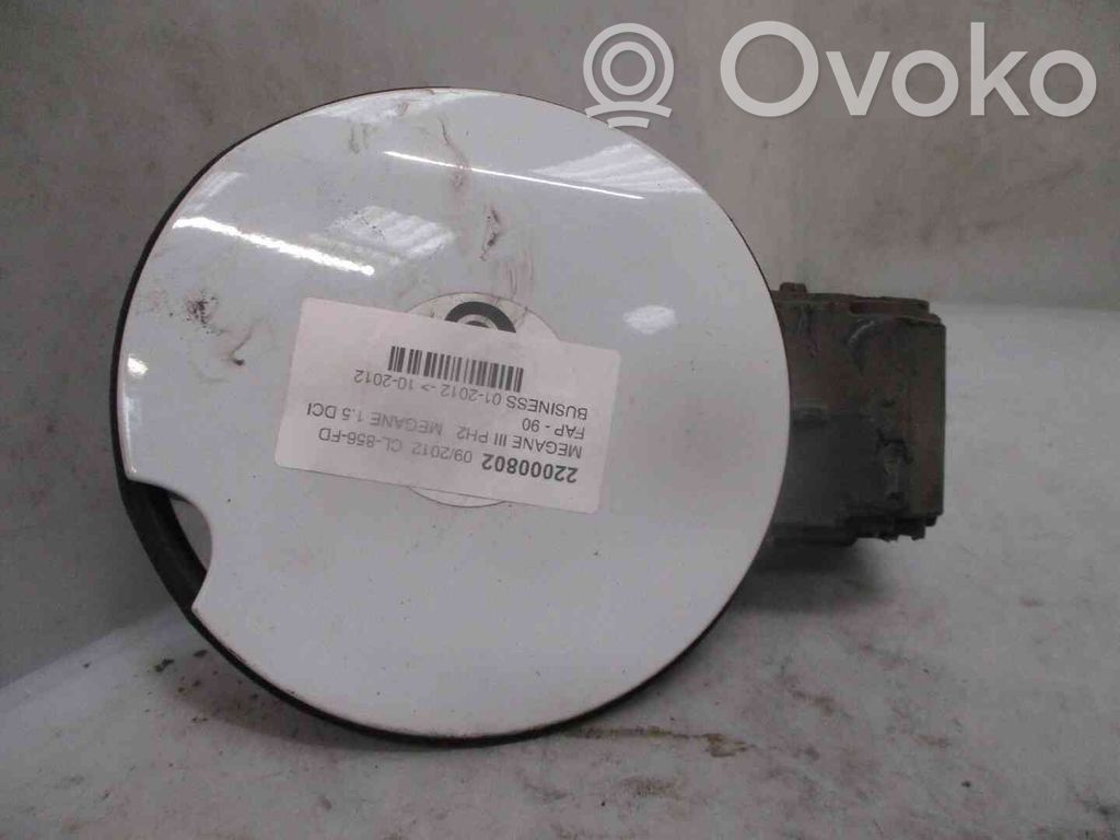 Renault Megane III Bouchon, volet de trappe de réservoir à carburant