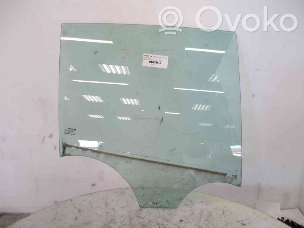 Renault Megane II Vetro del finestrino della portiera posteriore