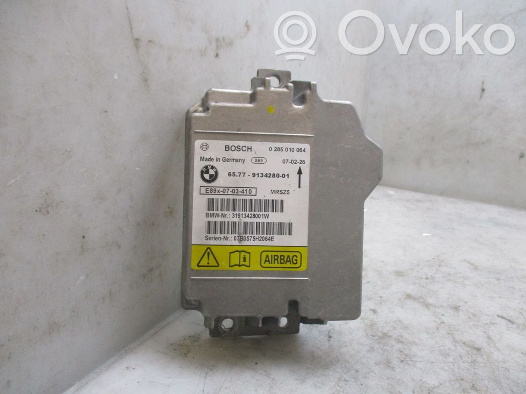 BMW 1 E81 E87 Unitate/modul de comandă airbaguri 