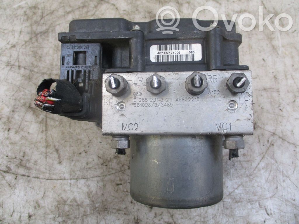 Fiat Panda II Pompa ABS 