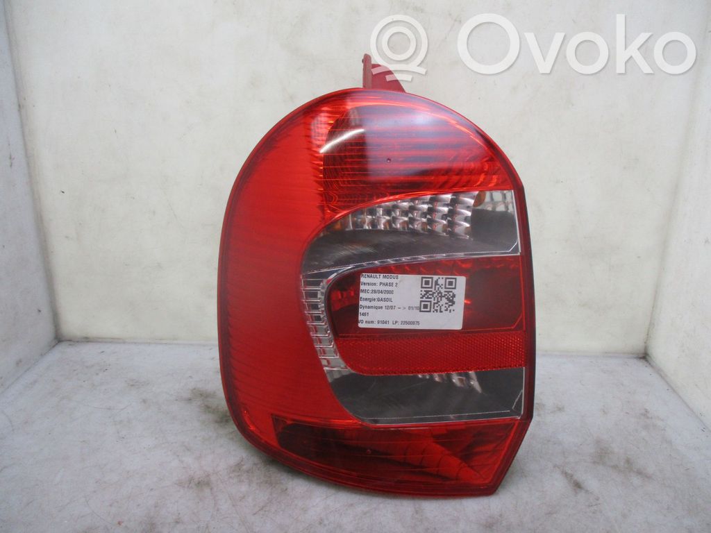 Renault Grand Modus Luci posteriori
