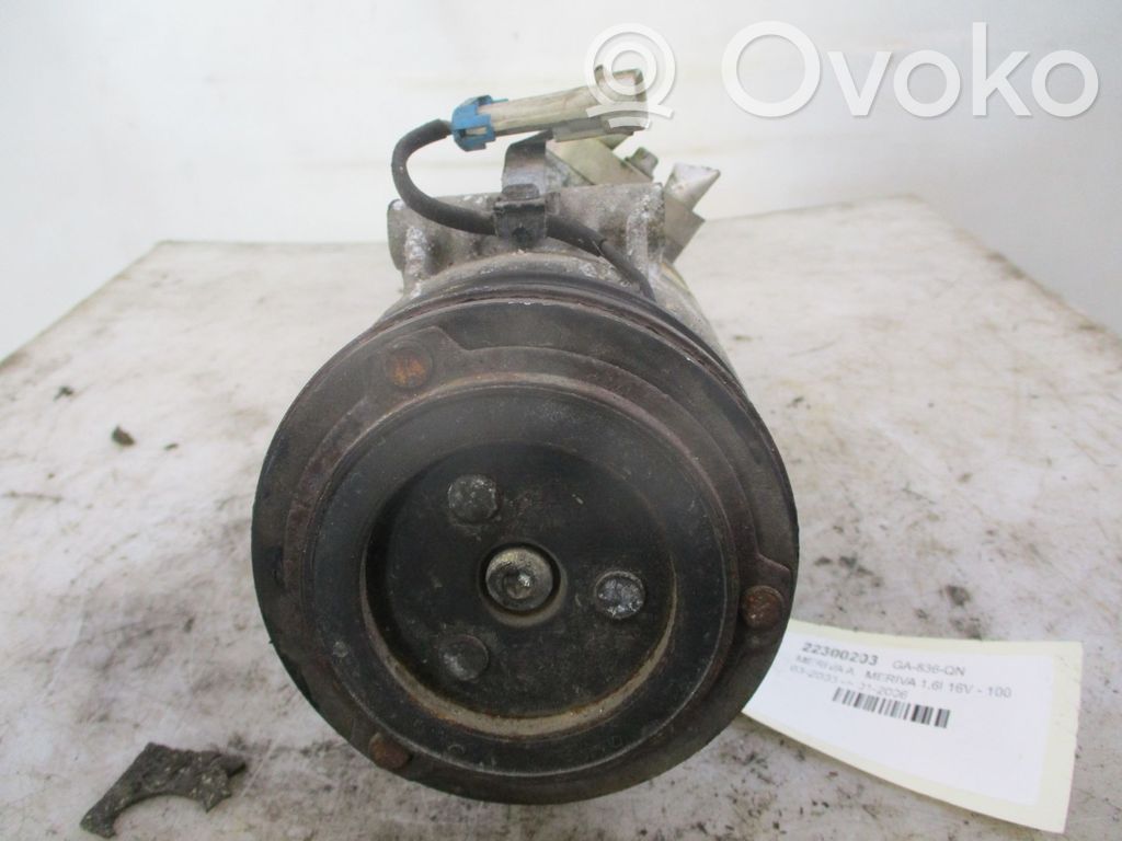 Opel Meriva A Compressore aria condizionata (A/C) (pompa)