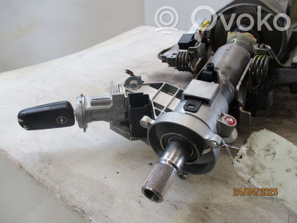 Opel Corsa D Kolumna kierownicza / Komplet 