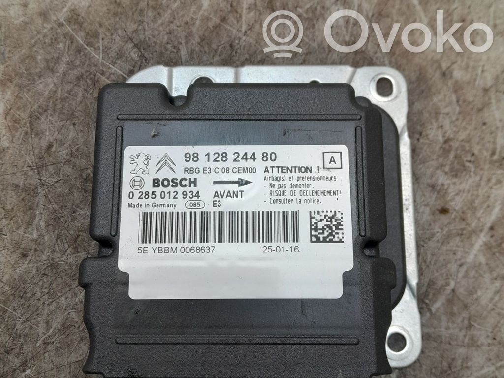 Citroen C4 Cactus Unitate/modul de comandă airbaguri 