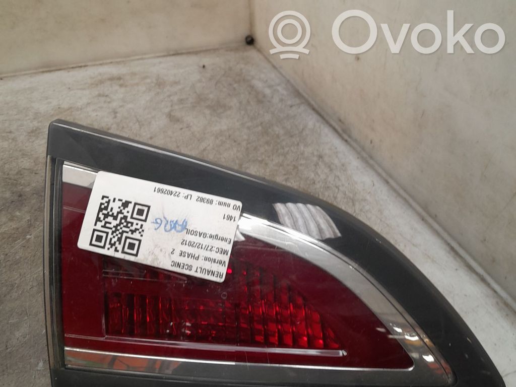 Renault Scenic III -  Grand scenic III Lampy tylnej klapy bagażnika 