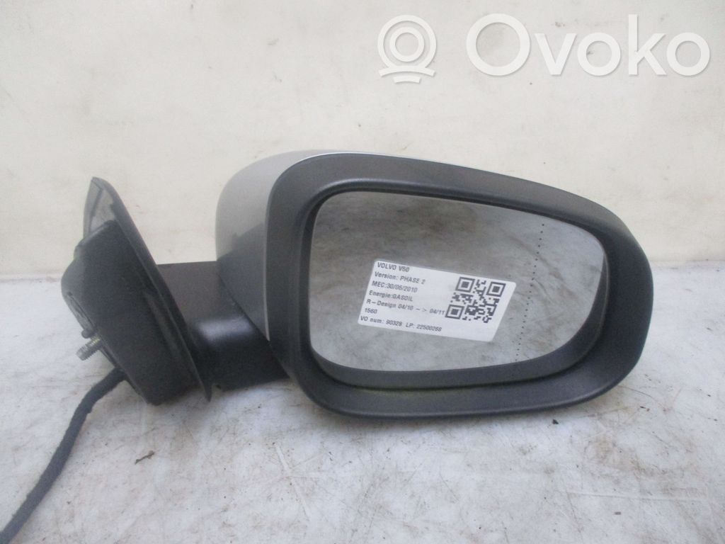 Volvo V50 Specchietto retrovisore elettrico portiera anteriore 
