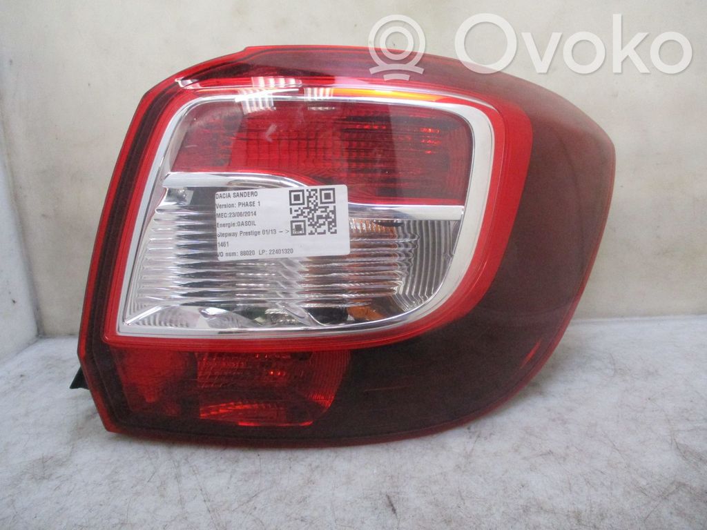 Dacia Sandero II Lampă spate în caroserie 