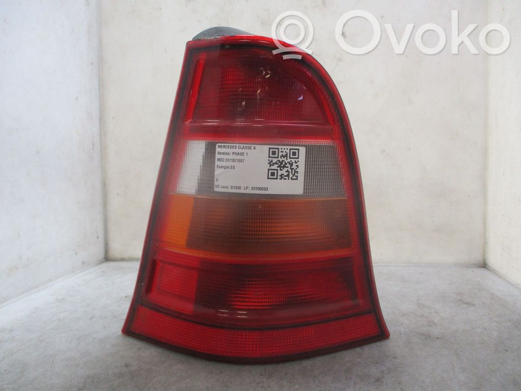 Mercedes-Benz A W168 Luci posteriori