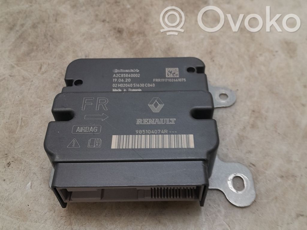 Renault Zoe Sterownik / Moduł Airbag