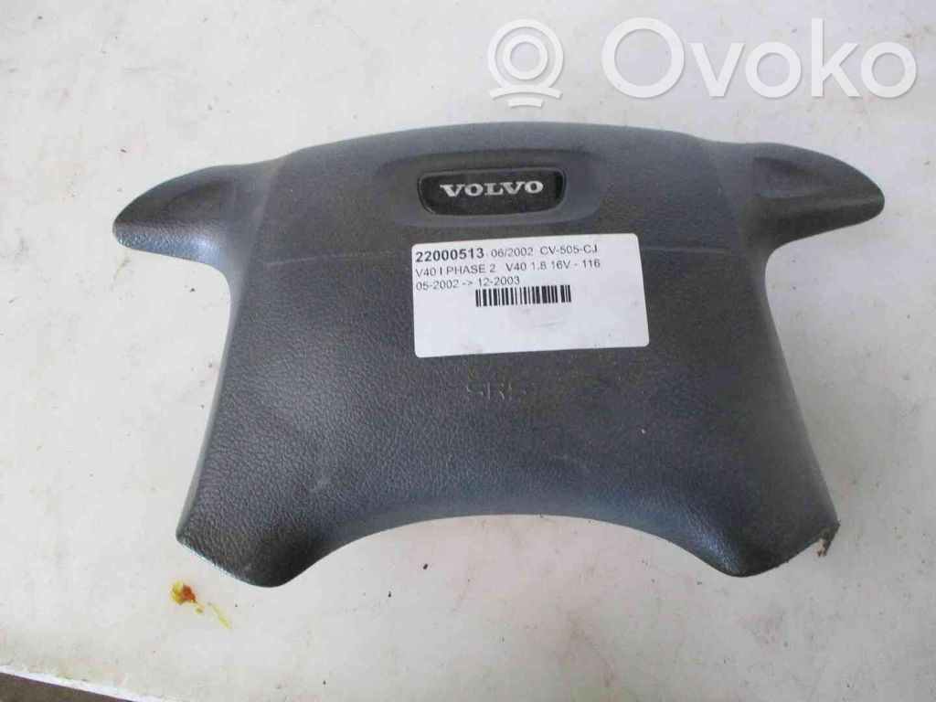 Volvo S40, V40 Poduszka powietrzna Airbag kierownicy 