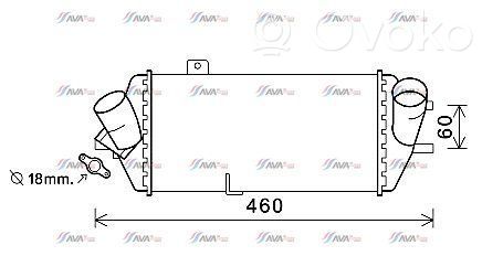 Hyundai i20 (PB PBT) Radiator intercooler 
