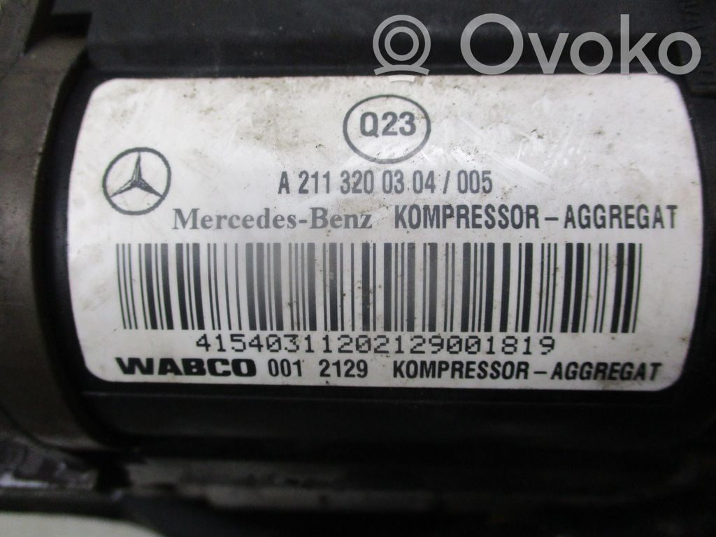 Mercedes-Benz E W211 Compresor suspensie pneumatică 