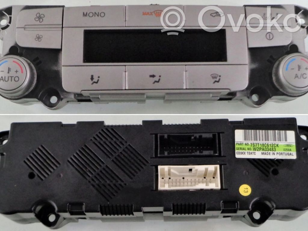 Other switches/knobs/shifts   7S7T18C612CK