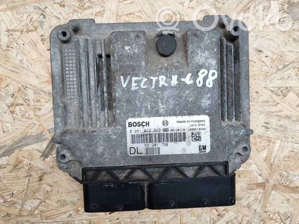 Opel Vectra C Variklio valdymo blokas 