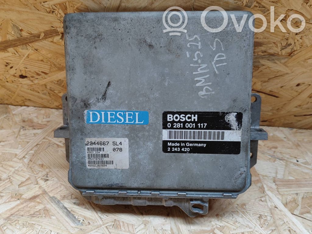 BMW 5 E39 Engine control unit/module 