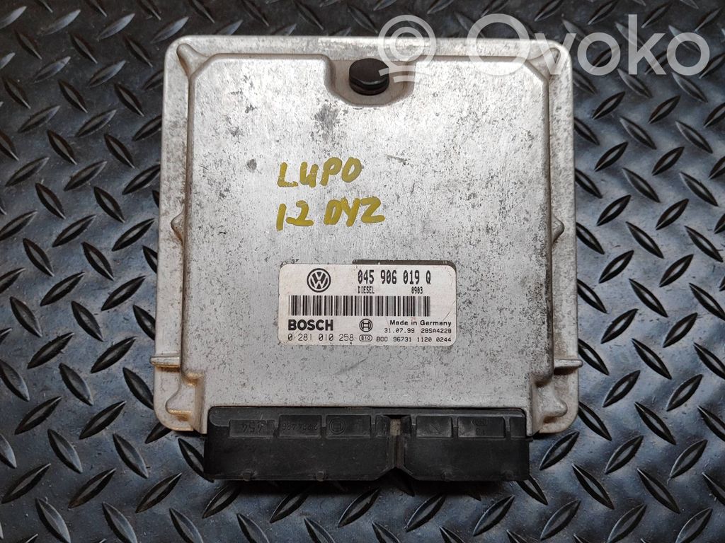 Volkswagen Lupo Variklio valdymo blokas 