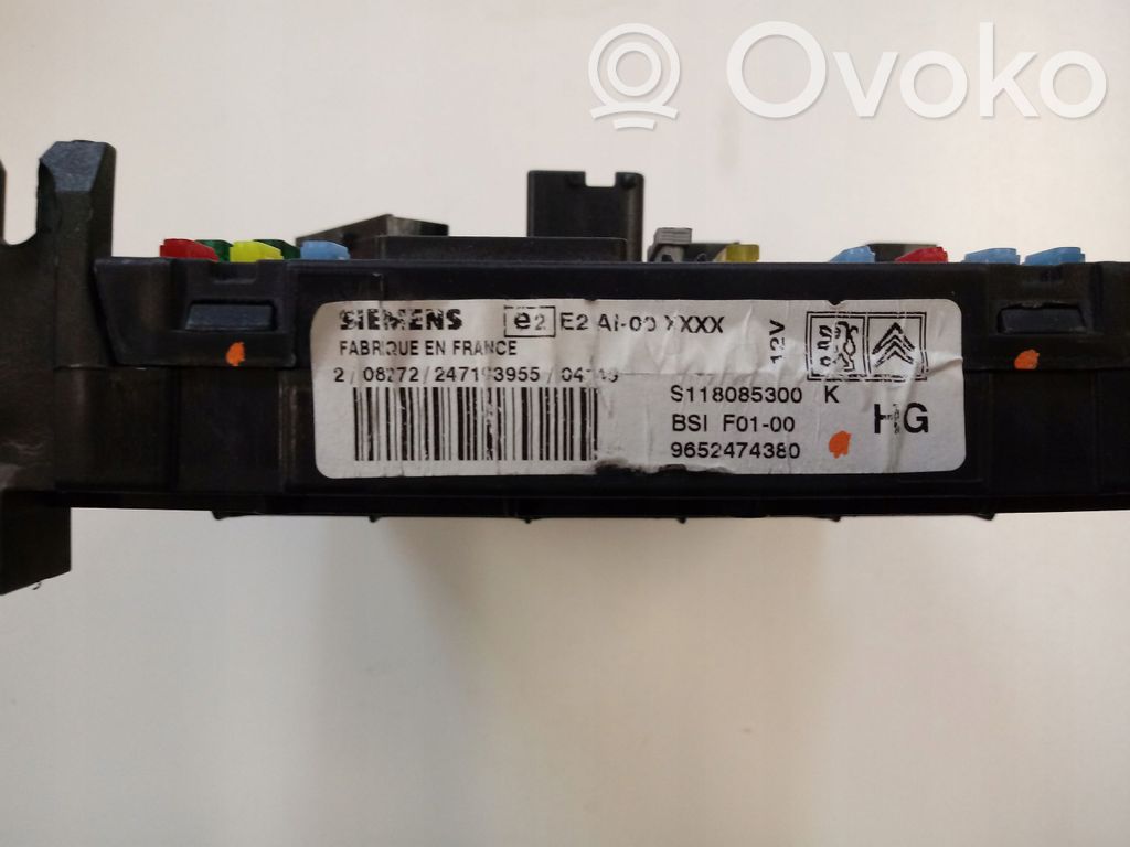 Citroen C3 Moottorin ohjainlaite/moduuli (käytetyt) 