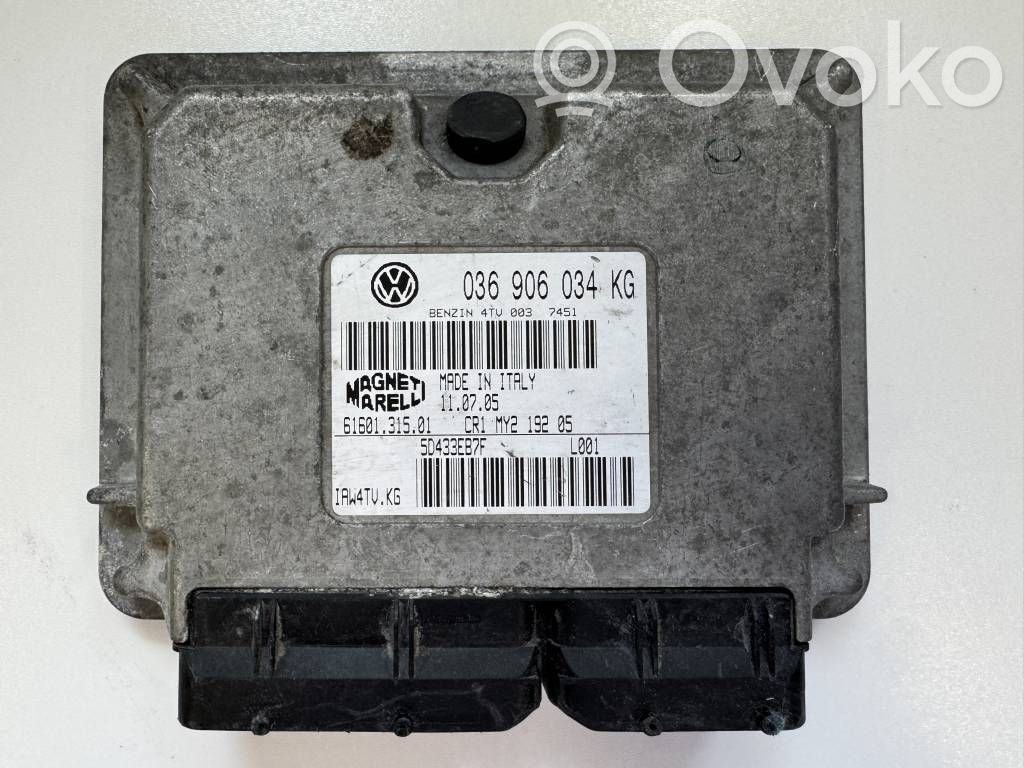Volkswagen Polo IV 9N3 Unitate/modul de control motor 