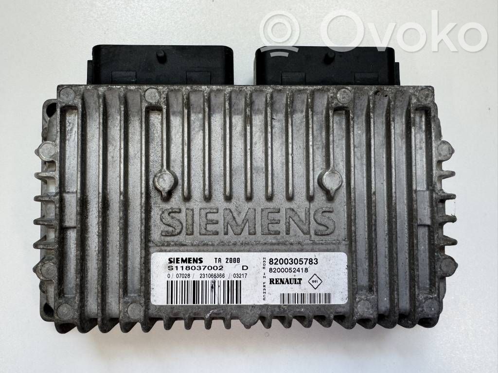 Renault Clio II Engine control unit/module 