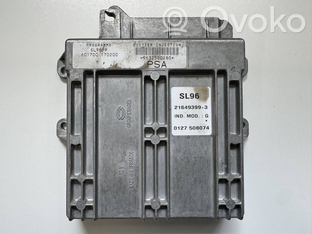 Peugeot Partner Engine control unit/module 