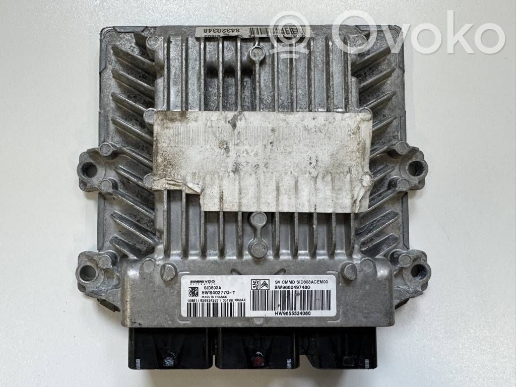 Citroen C4 I Engine control unit/module 