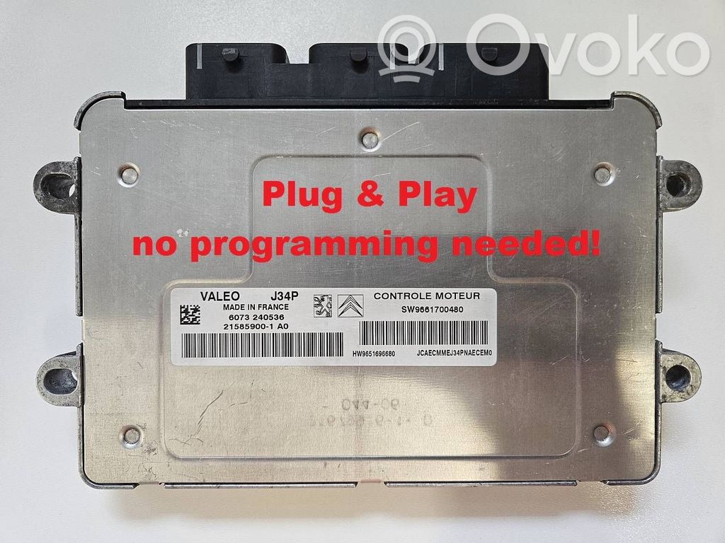 Citroen C2 Engine control unit/module 