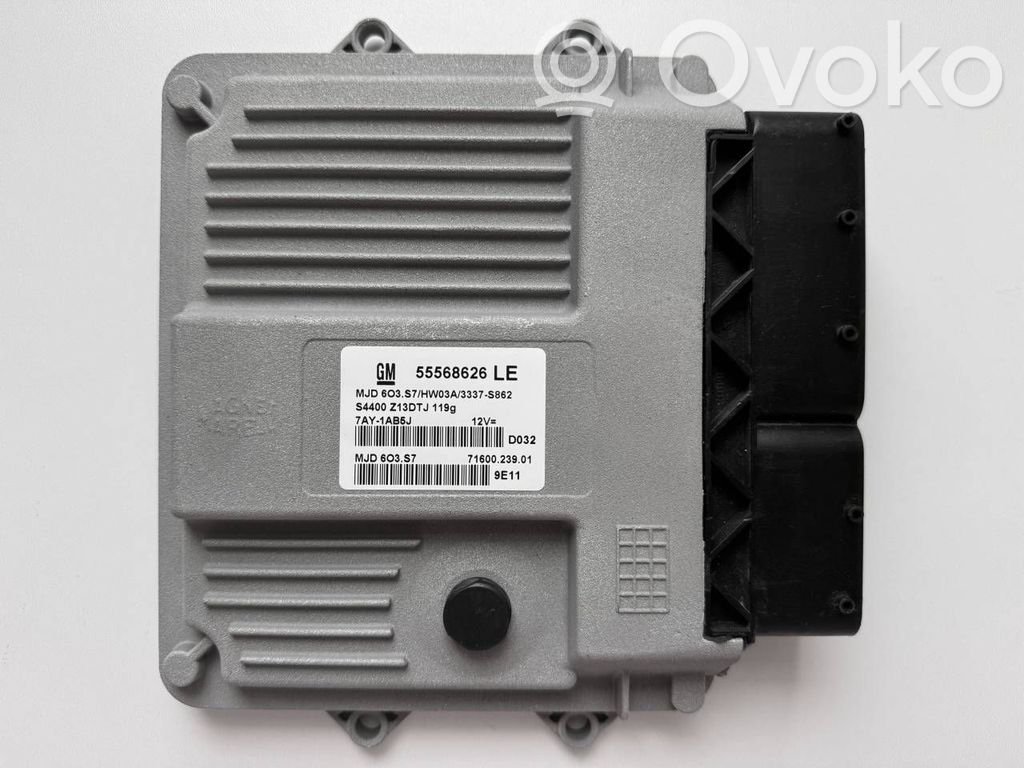 Opel Corsa D Unidad de control/módulo del motor 