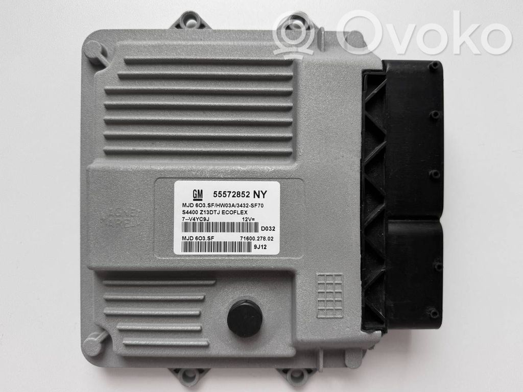 Opel Corsa D Engine control unit/module 