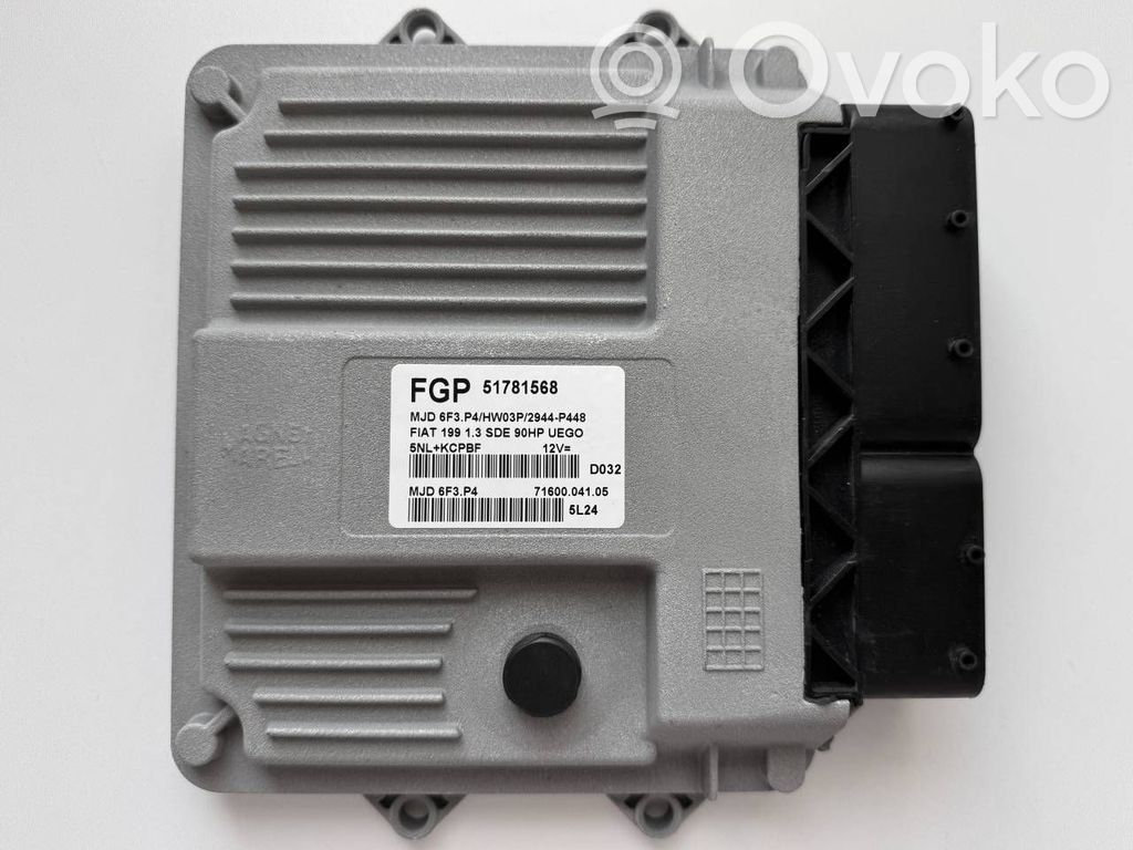 Fiat Grande Punto Centralina/modulo del motore 