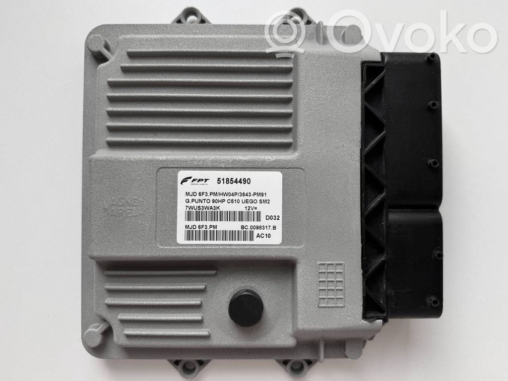Fiat Punto Evo Engine control unit/module 