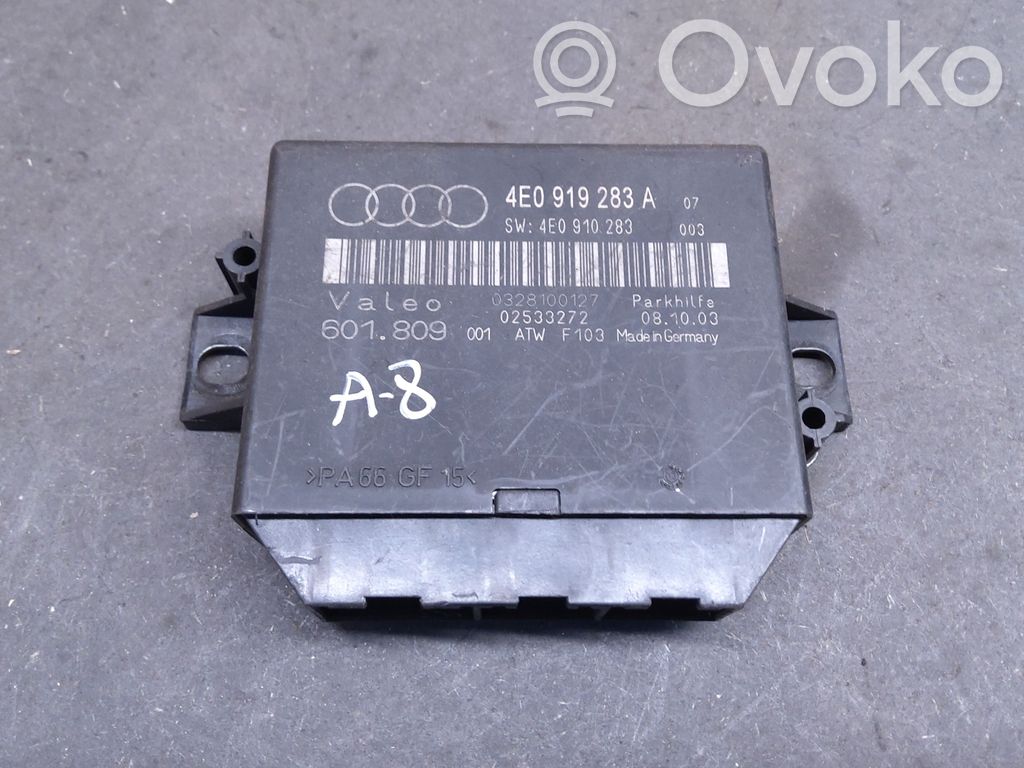 Audi A8 S8 D3 4E Sterownik / Moduł parkowania PDC 