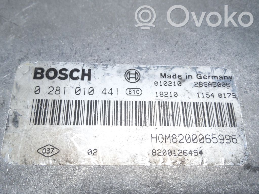 Renault Scenic II -  Grand scenic II Engine control unit/module ECU 