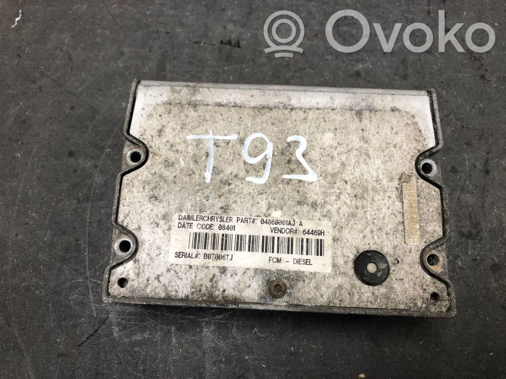 Chrysler Voyager Módulo de fusible 