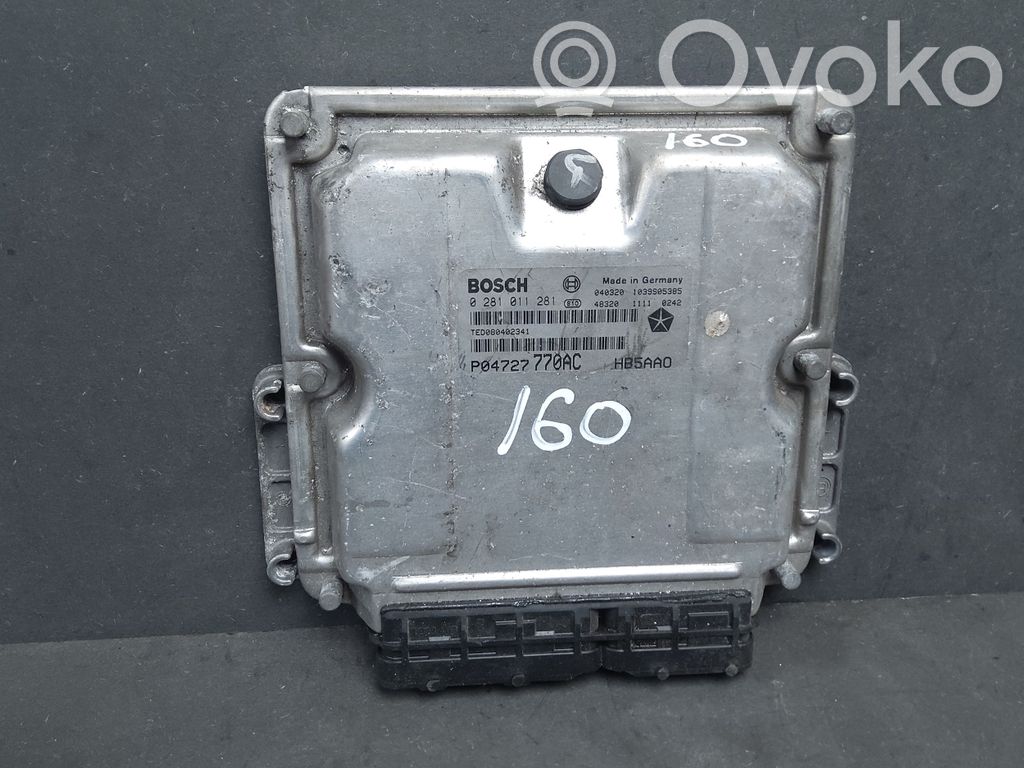 Chrysler Voyager Engine control unit/module ECU 
