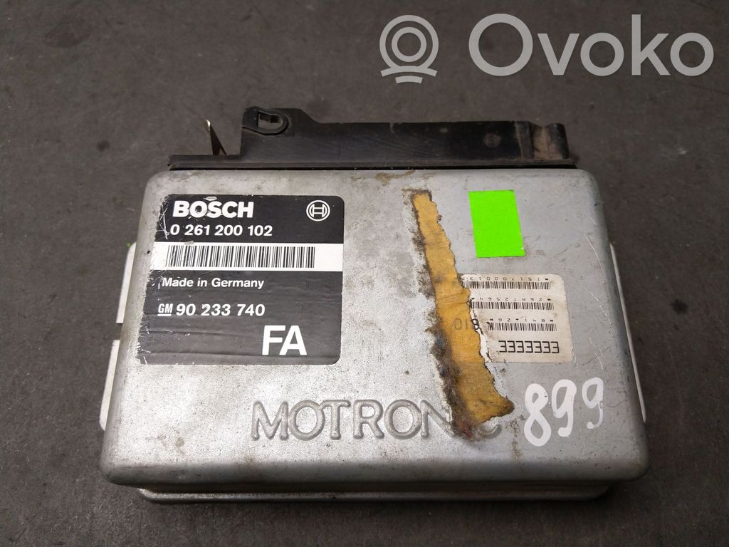 Engine control unit/module   0261200102,90233740