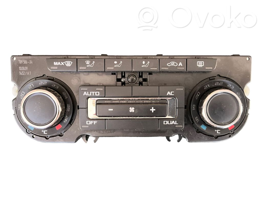 Skoda Octavia Mk2 (1Z) Panel klimatyzacji 