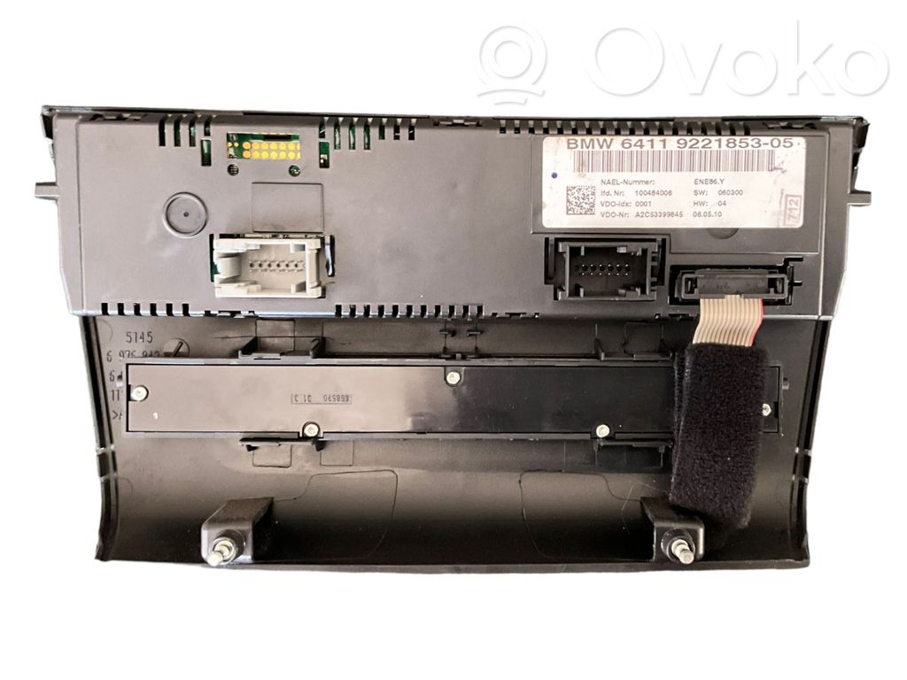 Climate control unit   6411922185305,A2C53399845,100484006