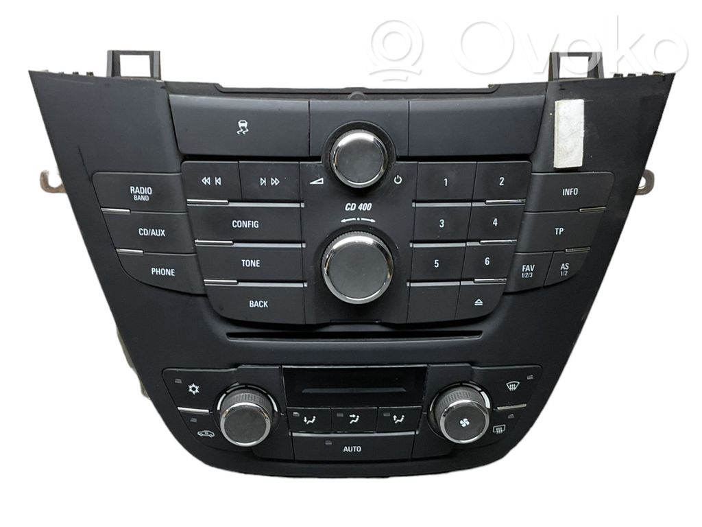 Opel Insignia A Unidad de control climatización 