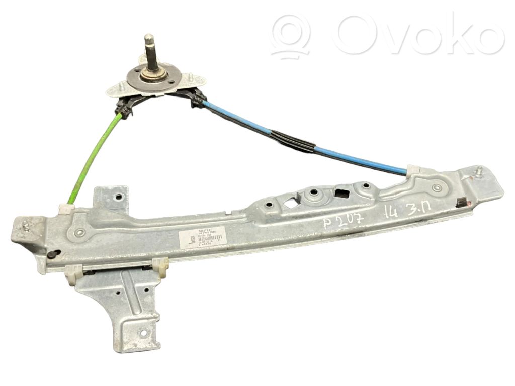 Elektryczny podnośnik szyby drzwi tylnych   9673153880,32559000