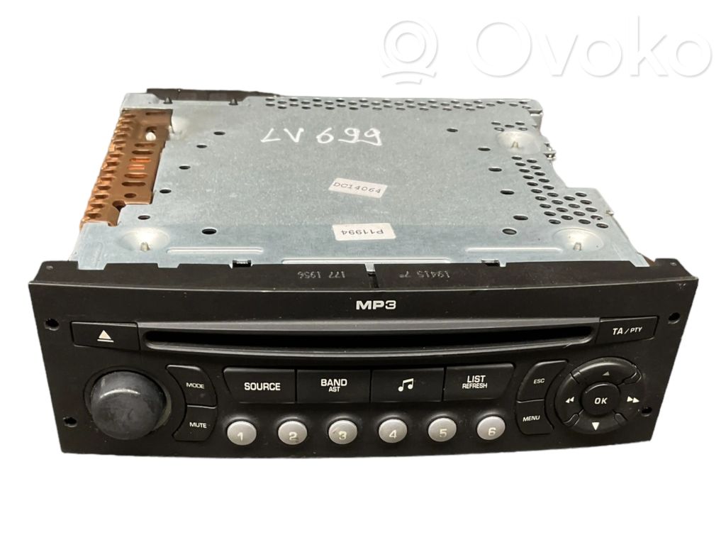 Citroen C4 I Picasso Panel / Radioodtwarzacz CD/DVD/GPS 