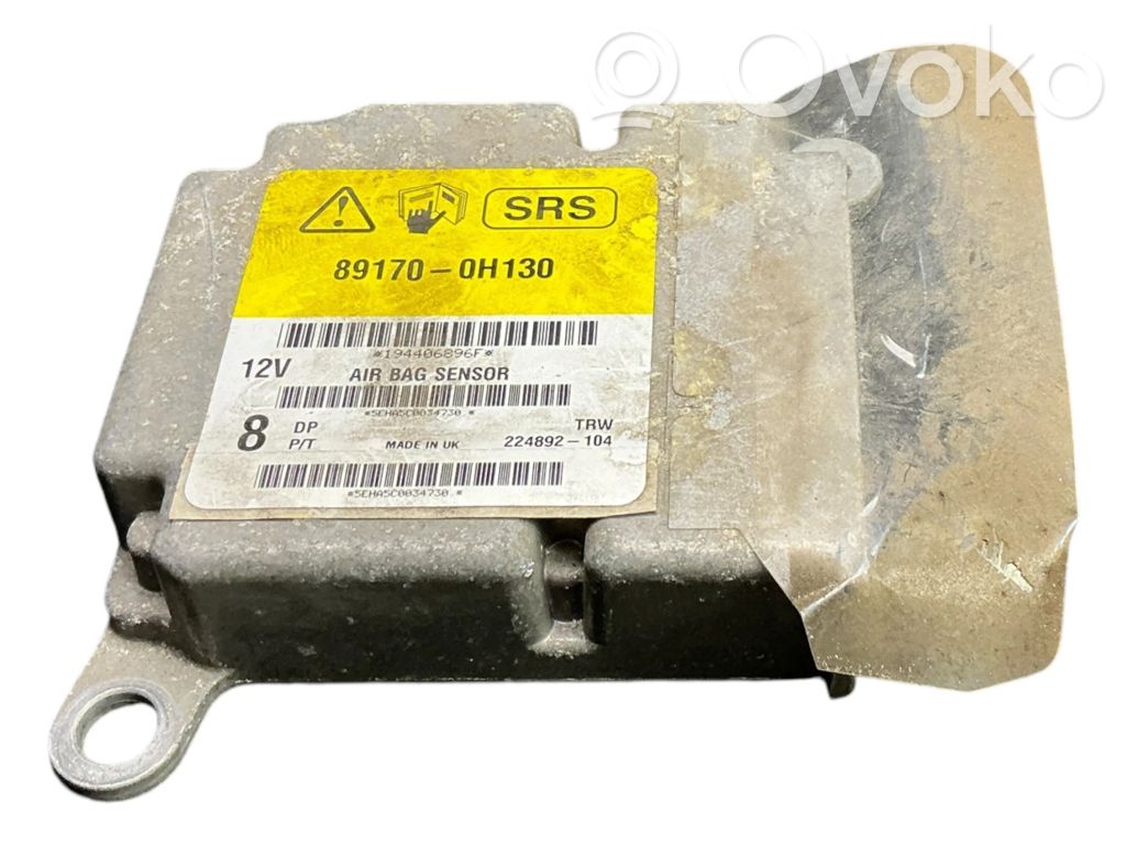 Citroen C1 Airbag control unit/module 