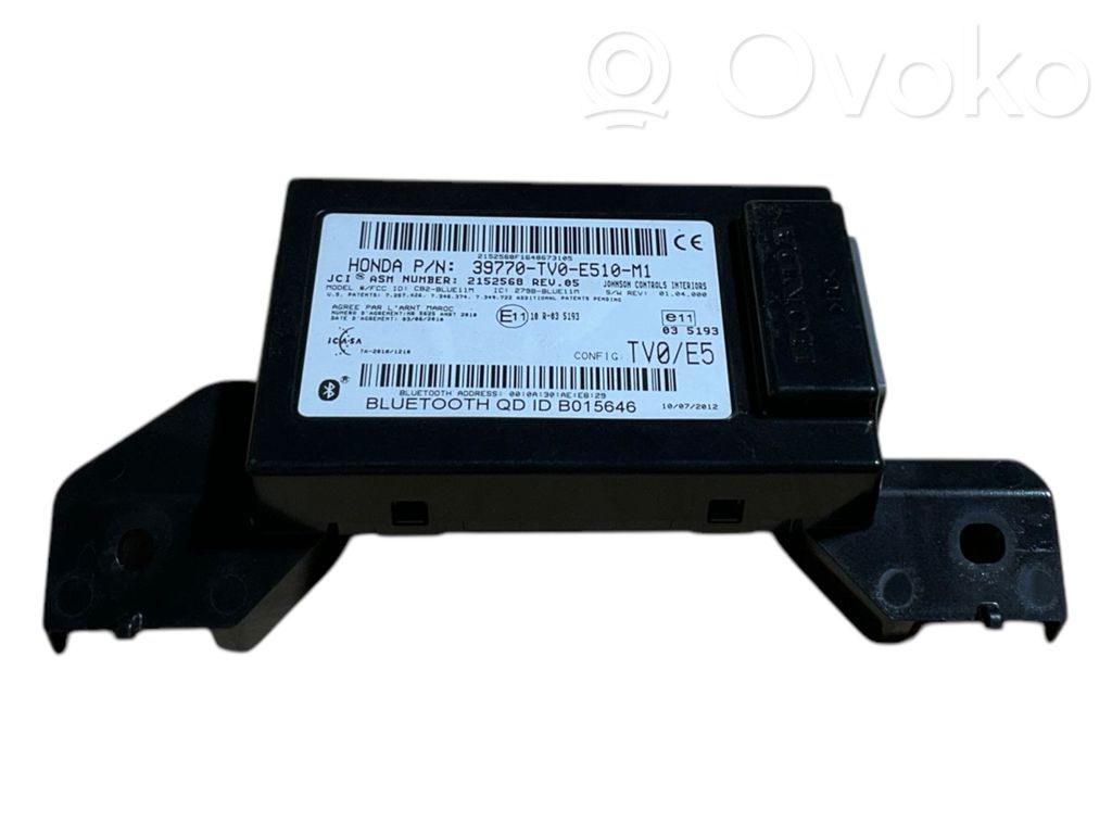 Honda Civic IX Bluetooth control unit module 
