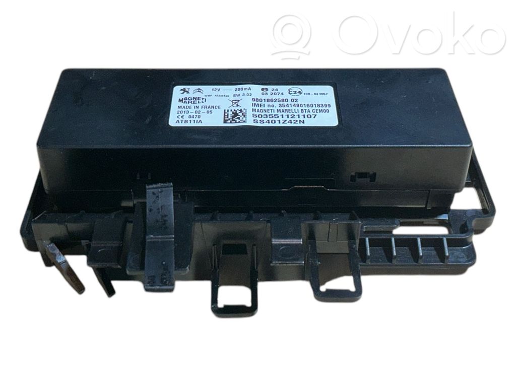 Citroen C5 GPS-navigaation ohjainlaite/moduuli 