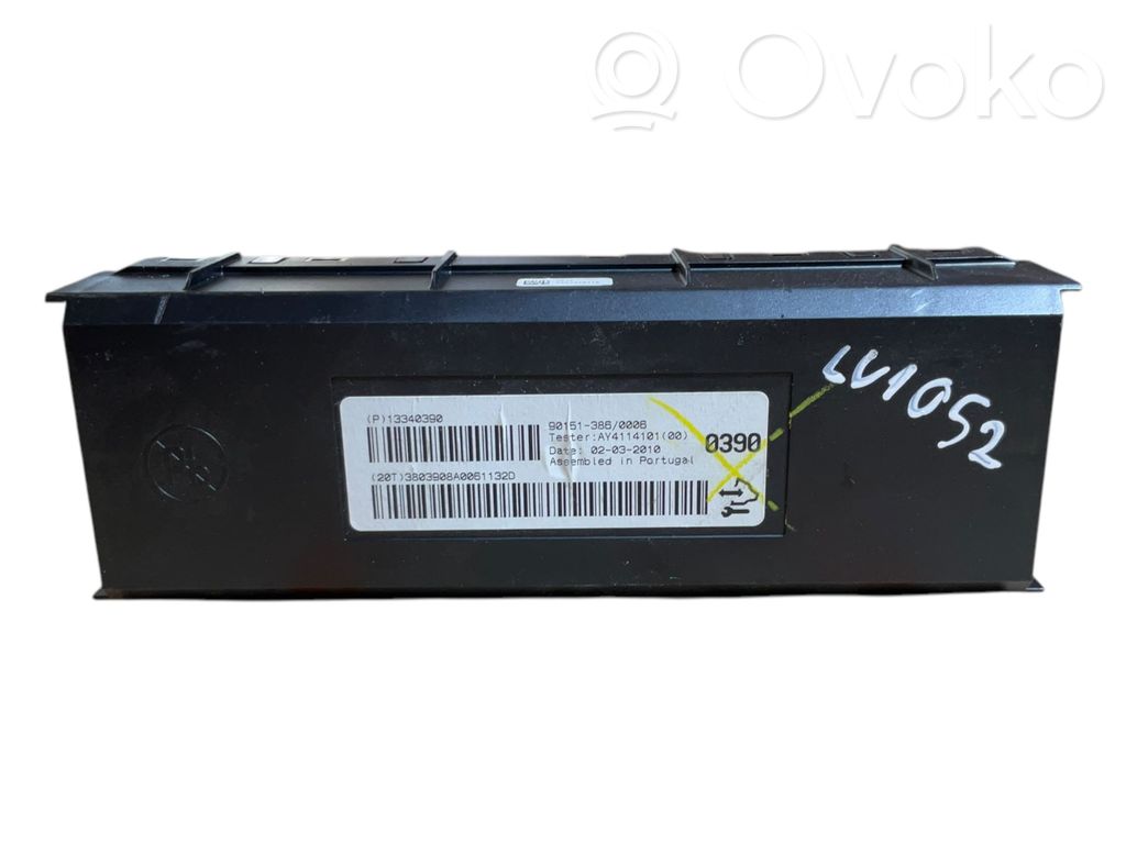 Opel Astra J Module confort 