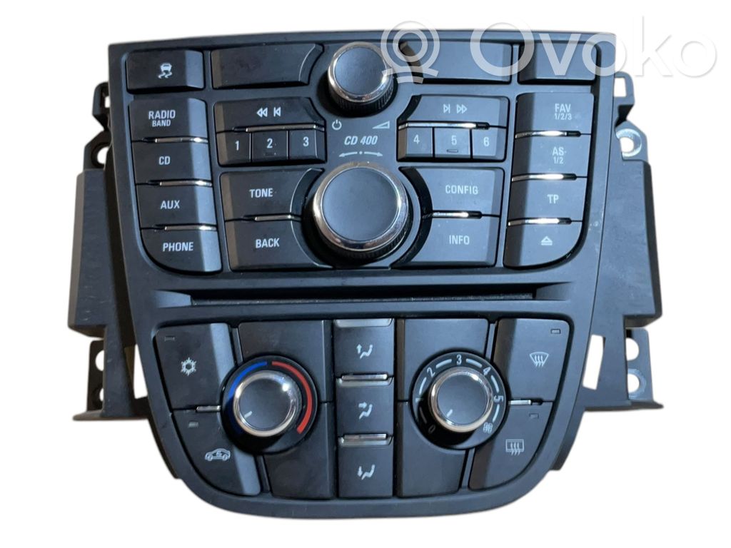 Opel Meriva B Head unit multimedia control 